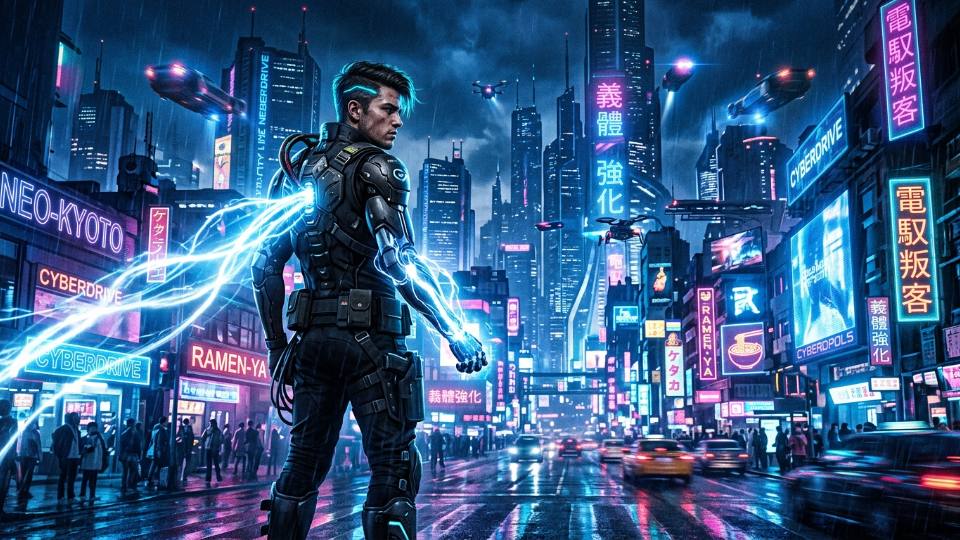 大衛・馬丁尼茲：夜城最後的傳說（鳴潮 × Cyberpunk Edgerunners 角色扮演）