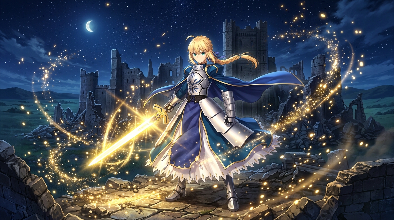 阿爾托莉雅：迦勒底的聖劍守護者（Fate/Grand Order角色扮演）