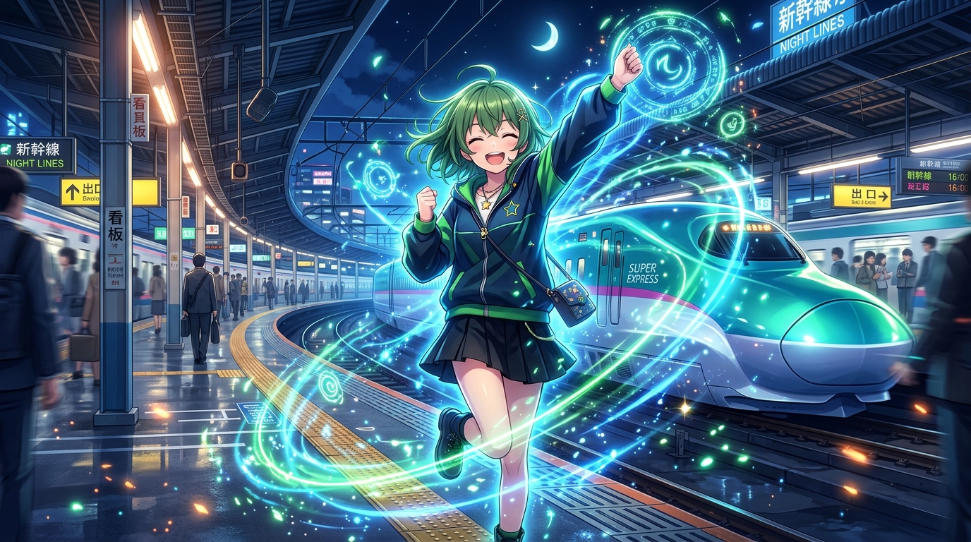 光：鐵道奇旅的振動少女（蔚藍檔案角色扮演）