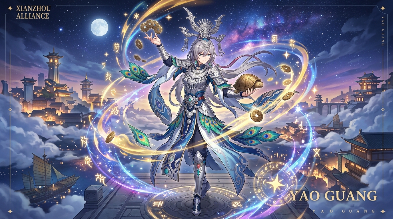 爻光：戎韜將軍の歡愉占卜（崩壞：星穹鐵道角色扮演）