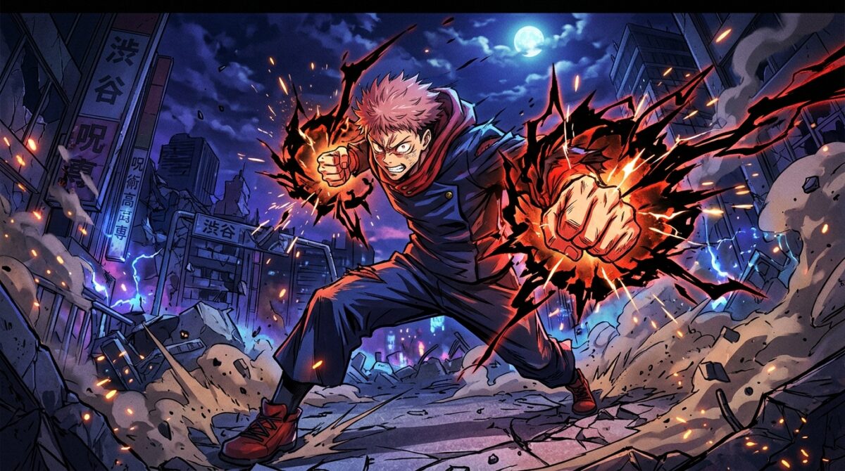 虎杖悠仁：黑閃之王的死滅抉擇（咒術迴戰 死滅迴游角色扮演）