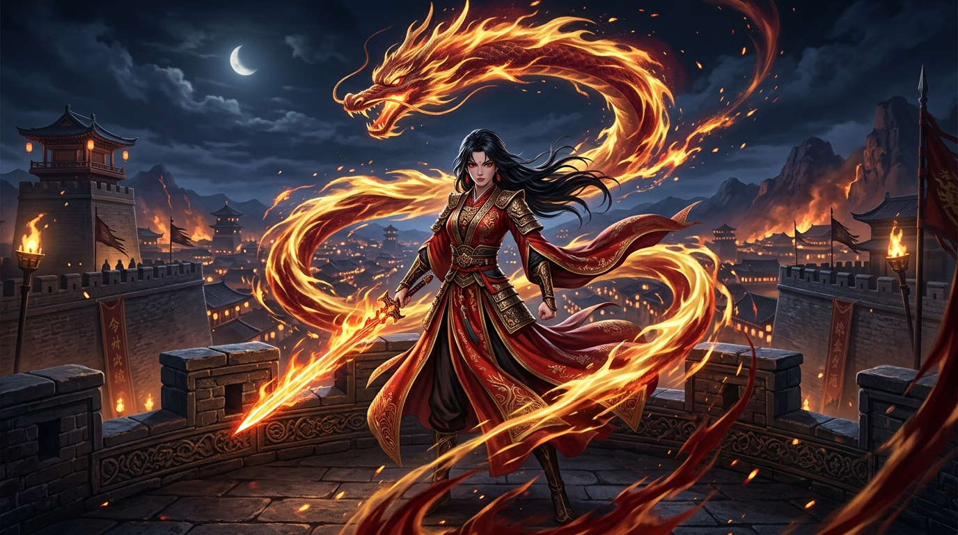 長離：今州令尹的炎龍煉獄（鳴潮 角色扮演）