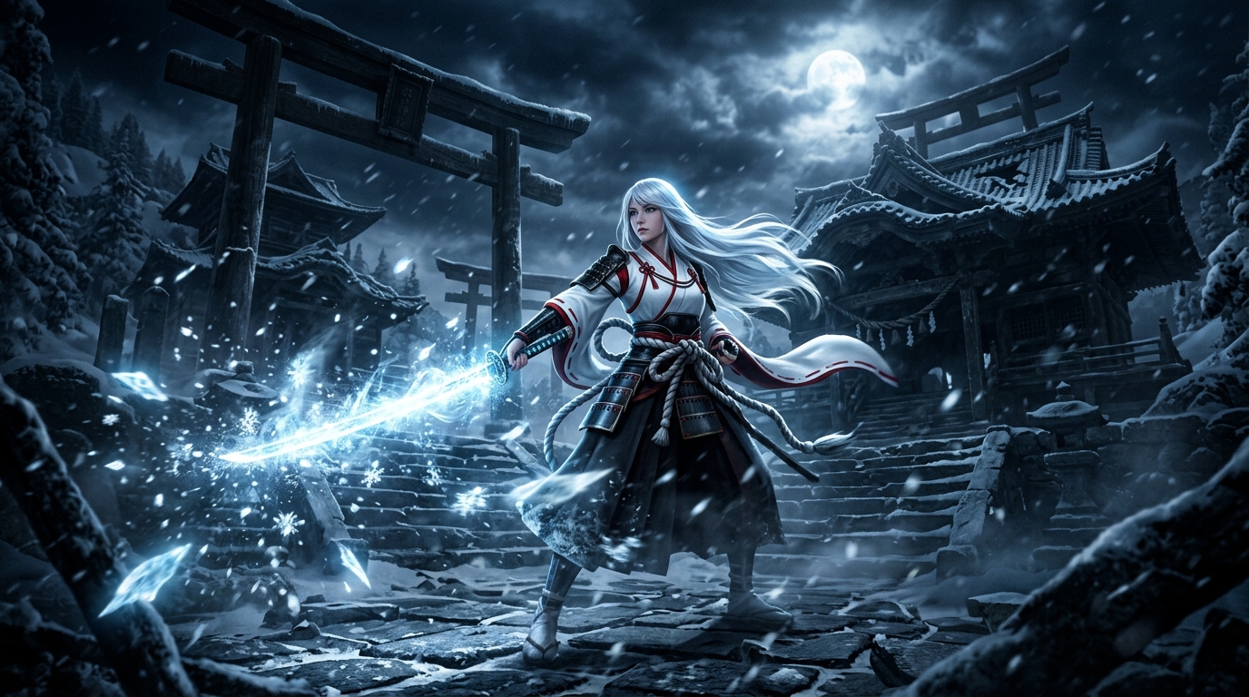 緋雪：冰霜太刀的命運迴雪（鳴潮 角色扮演）