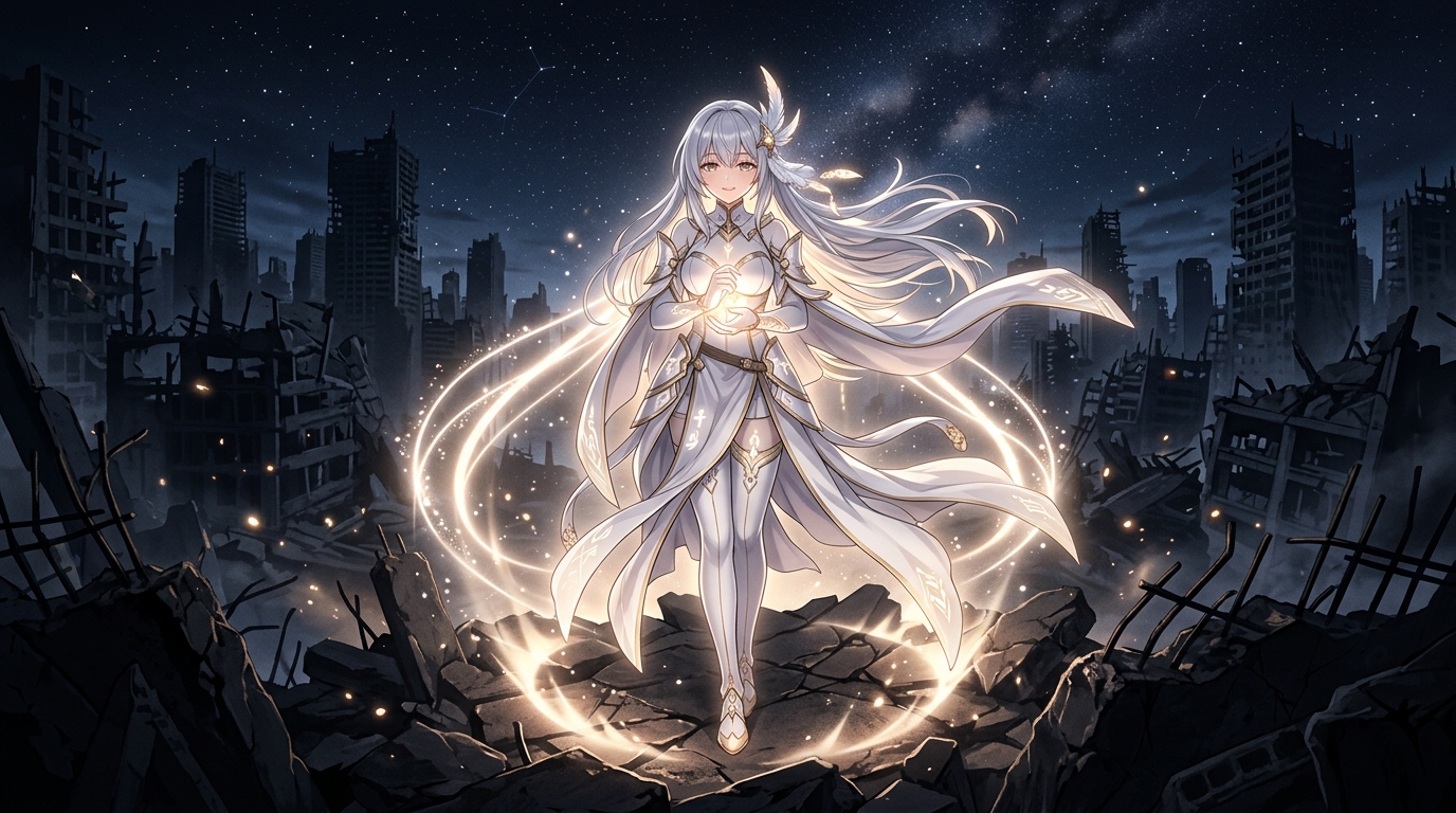 白鶴：秘幕治癒者的守護誓約（勝利女神：妮姬 角色扮演）