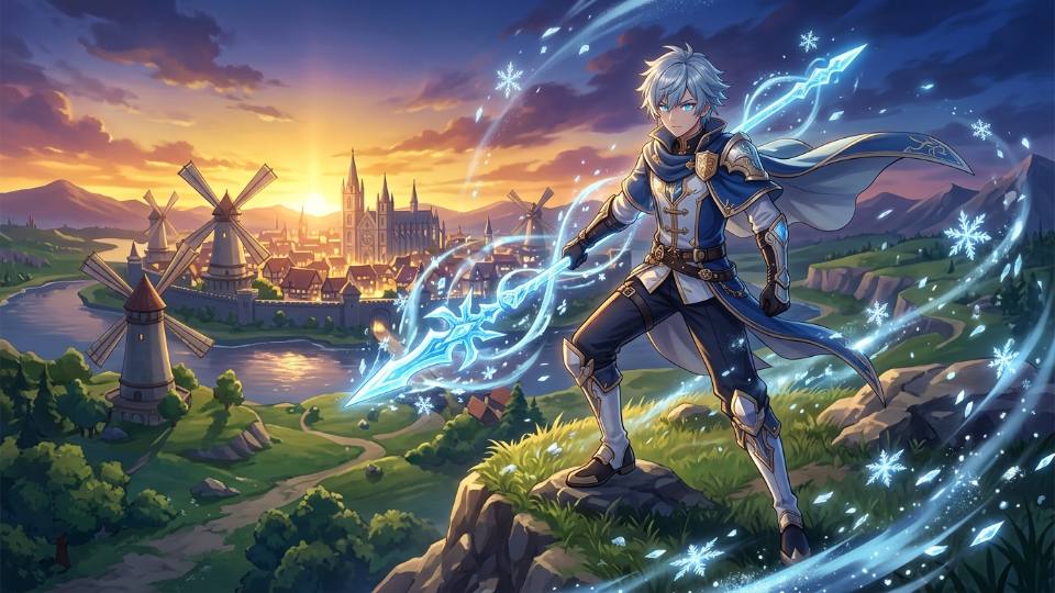 洛恩：冰原劍士的騎士誓約（原神 角色扮演）