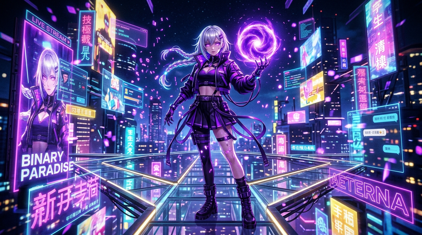 銀狼LV.999：二相樂園的虛數直播主（崩壞：星穹鐵道角色扮演）