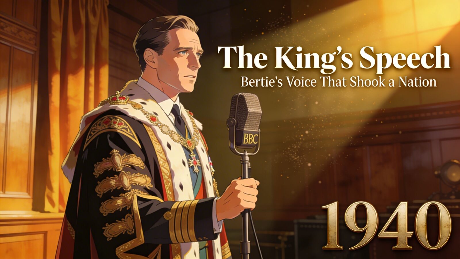 王者之聲：口吃國王的逆襲宣戰