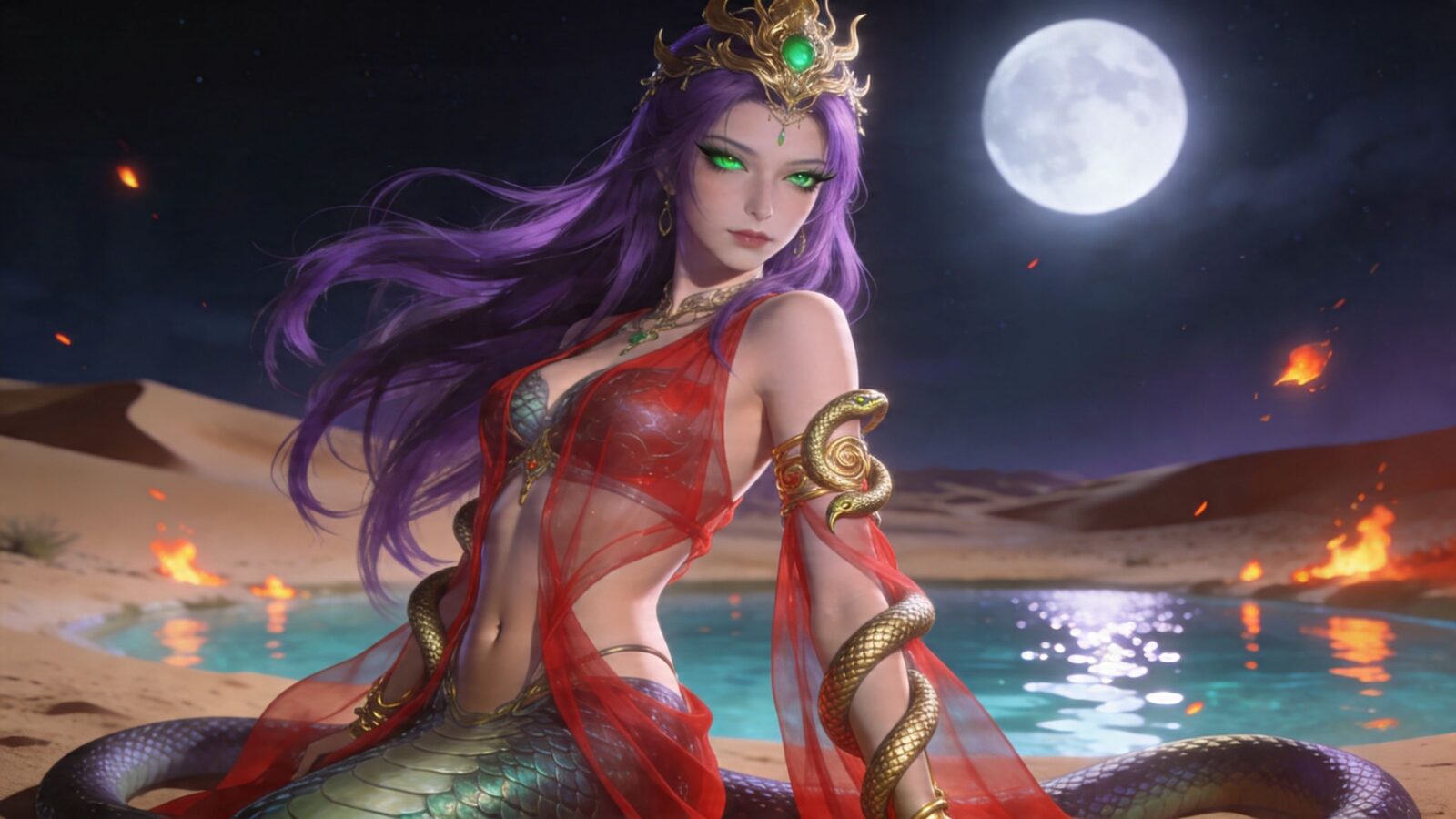 【修羅場】美杜莎女王與雲韻的鬥氣奪愛戰