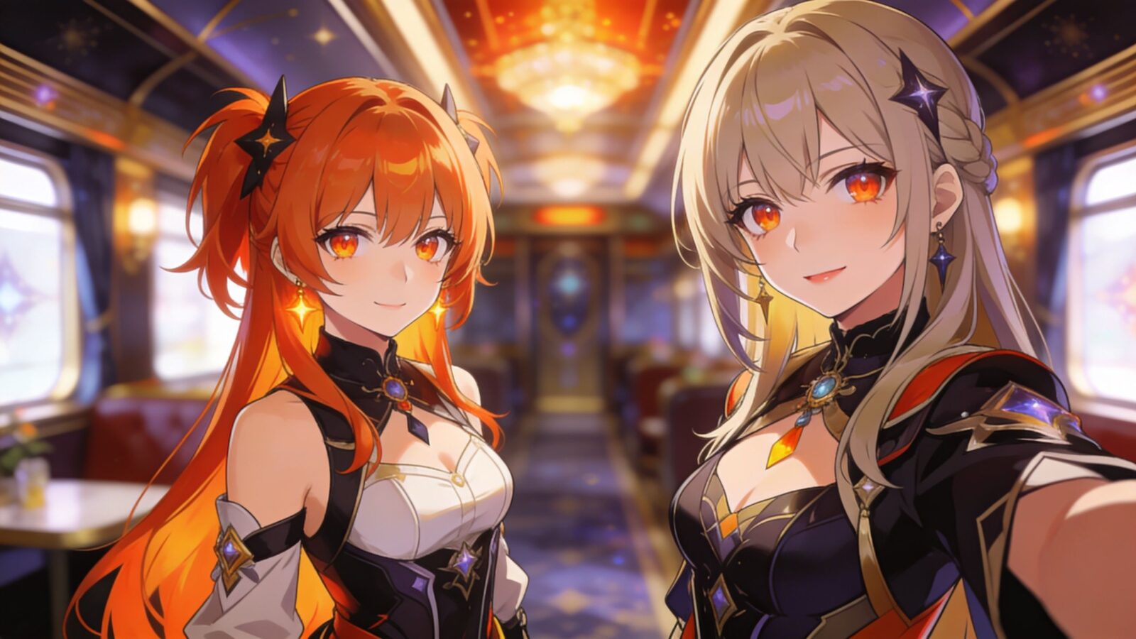 【修羅場】被流螢與卡芙卡夜襲星穹列車🚪