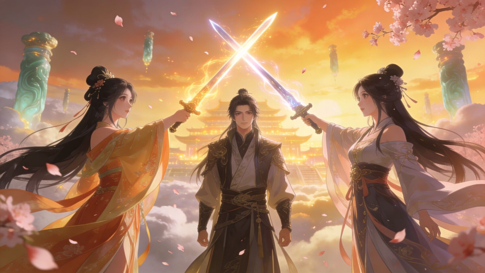 【修羅場】高冷師尊與病嬌師妹強迫我結成道侶 ⚔️