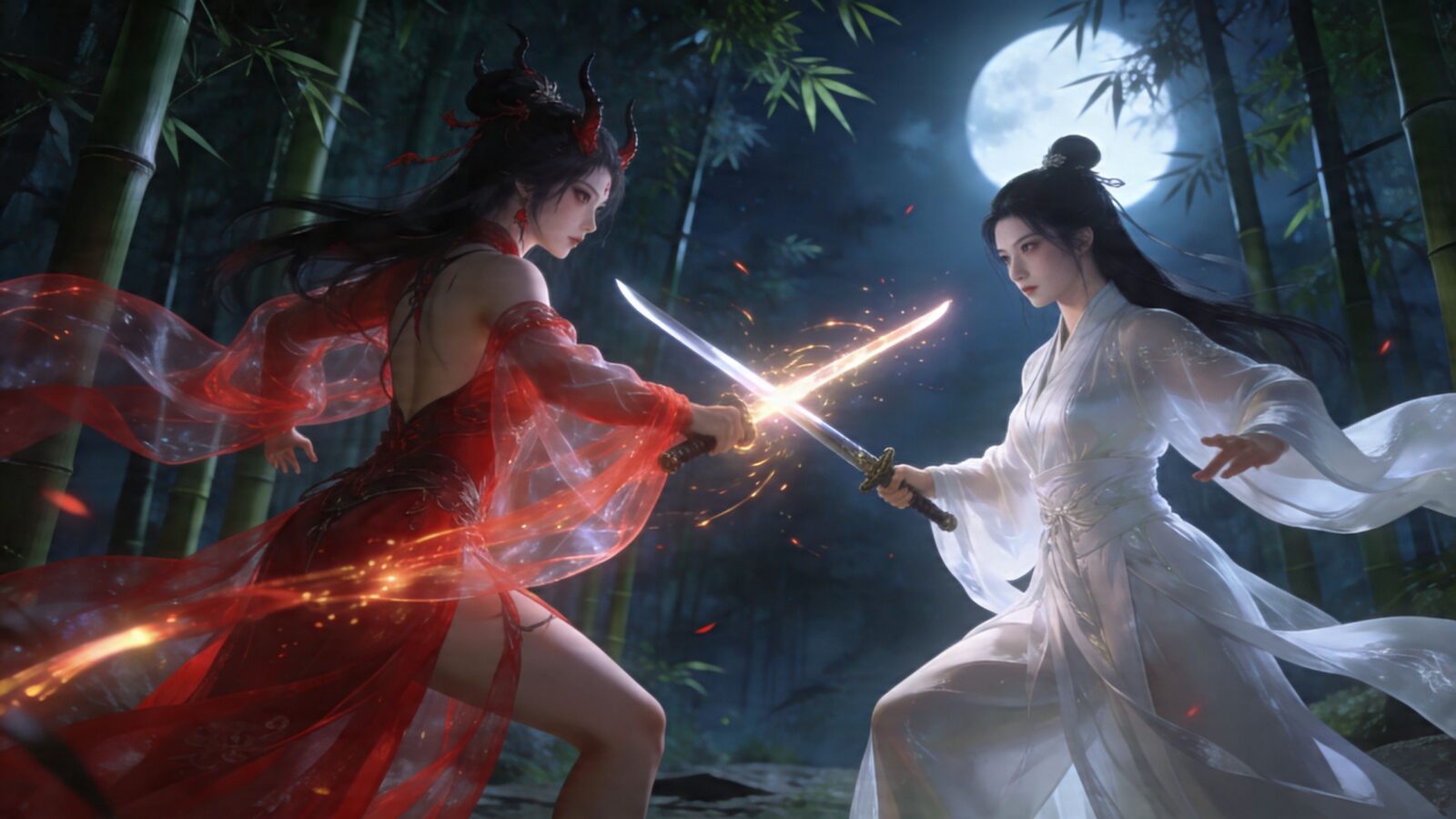 【修羅場】高冷師尊與魔教妖女堵在我的洞房門前