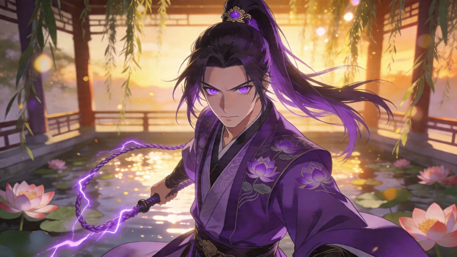 三毒聖手の矜持 蓮花塢に咲く紫電