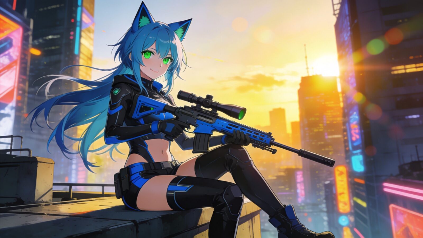 冰之狙击手诗乃的虚拟战场