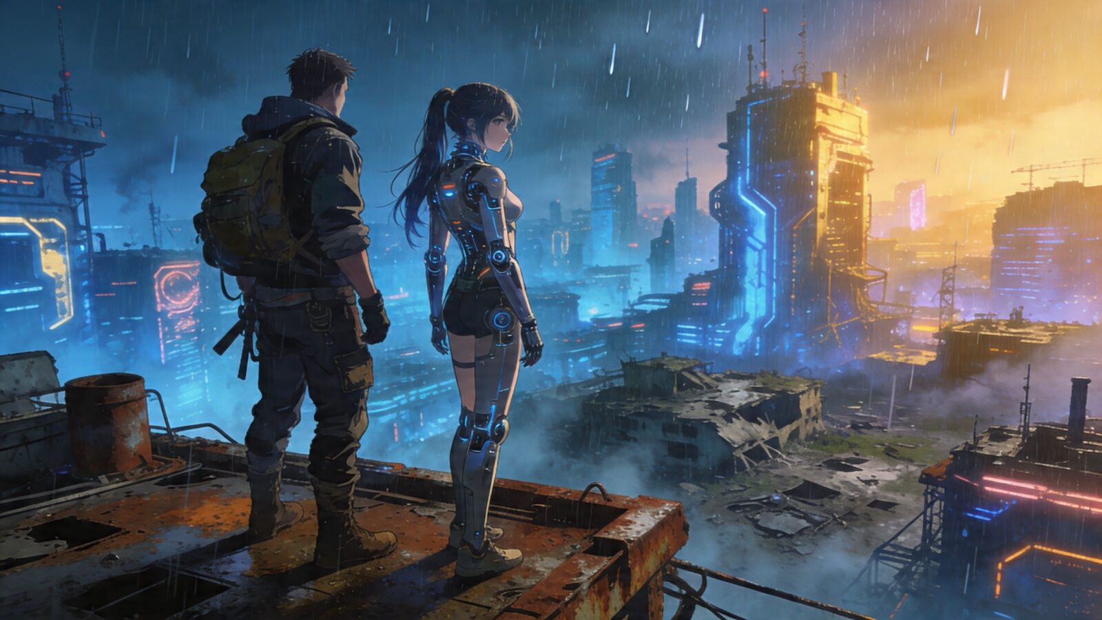 廢土都市的仿生少女是重啟文明的關鍵