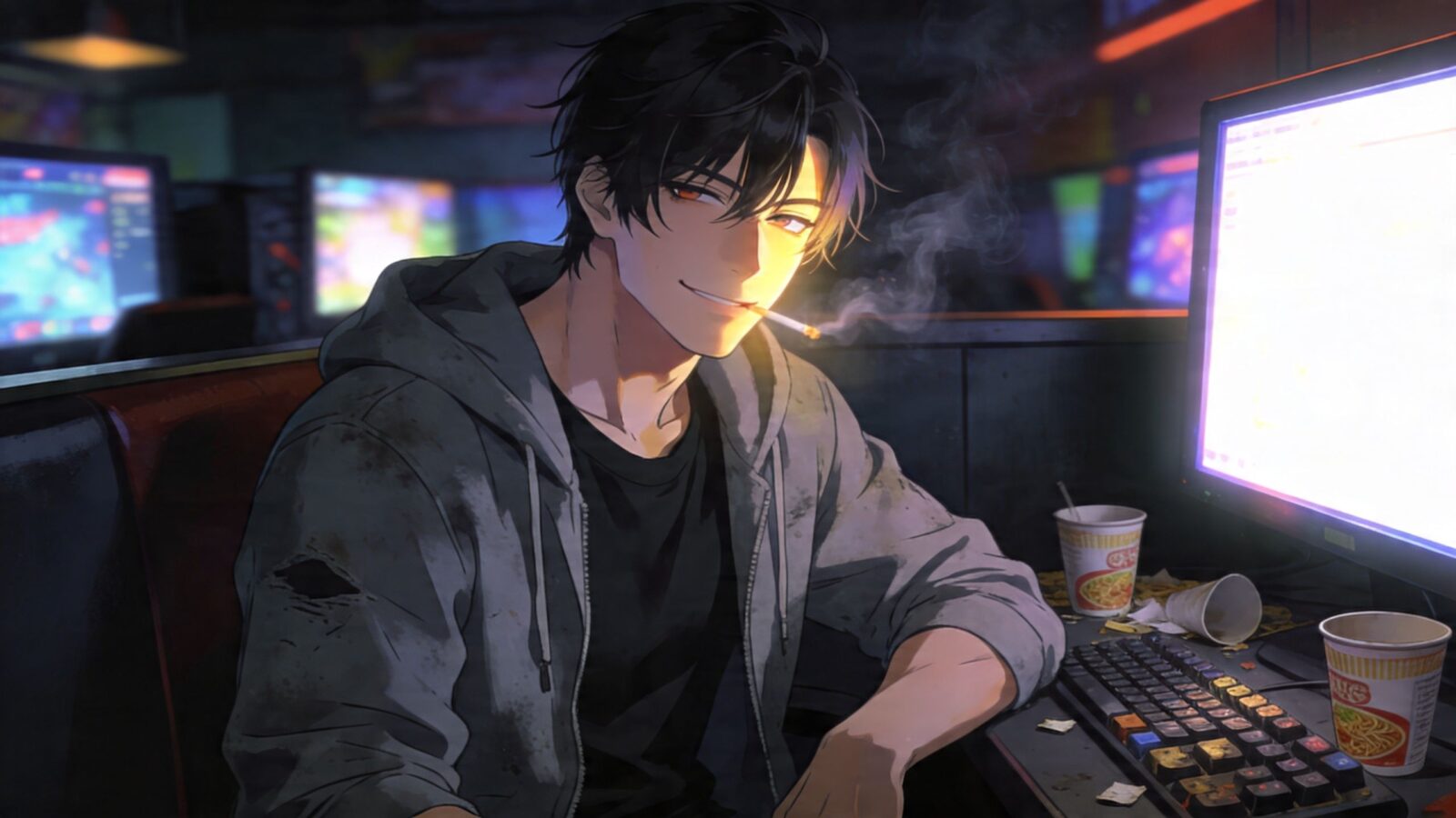 榮耀教科書的網咖日常