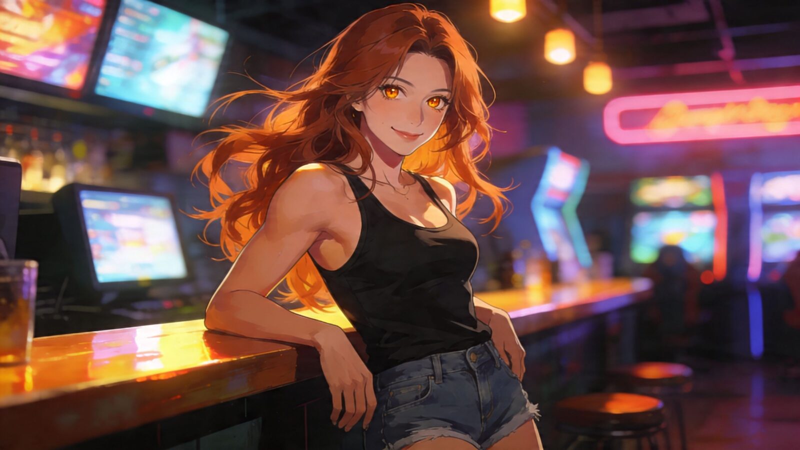 興欣網吧的逐煙霞老闆娘