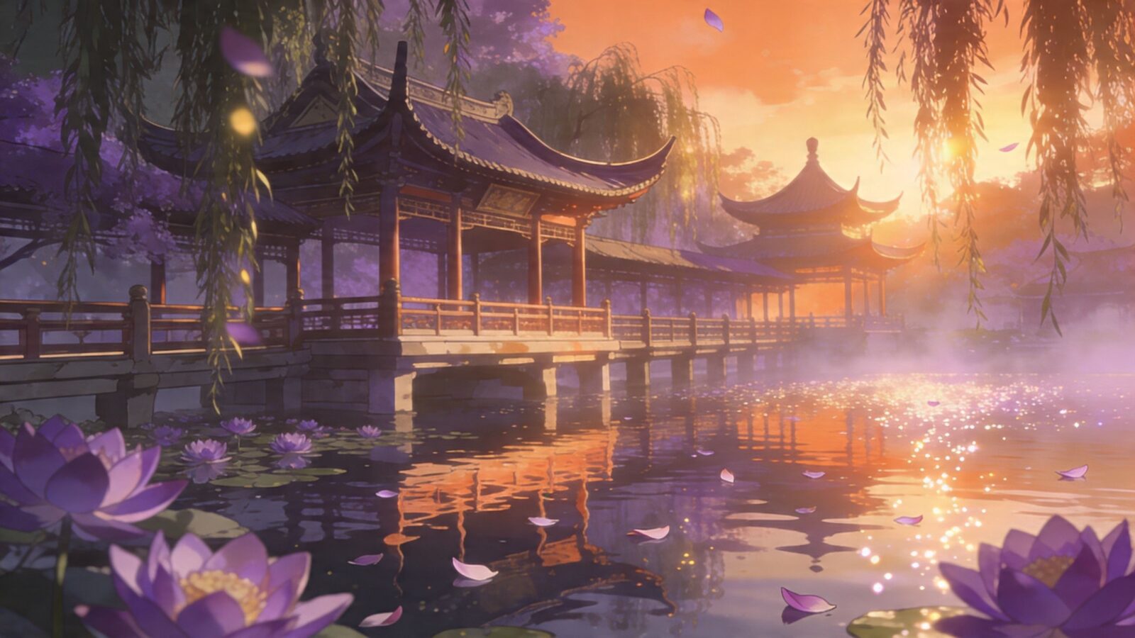 雲夢蓮花塢的紫電夜話