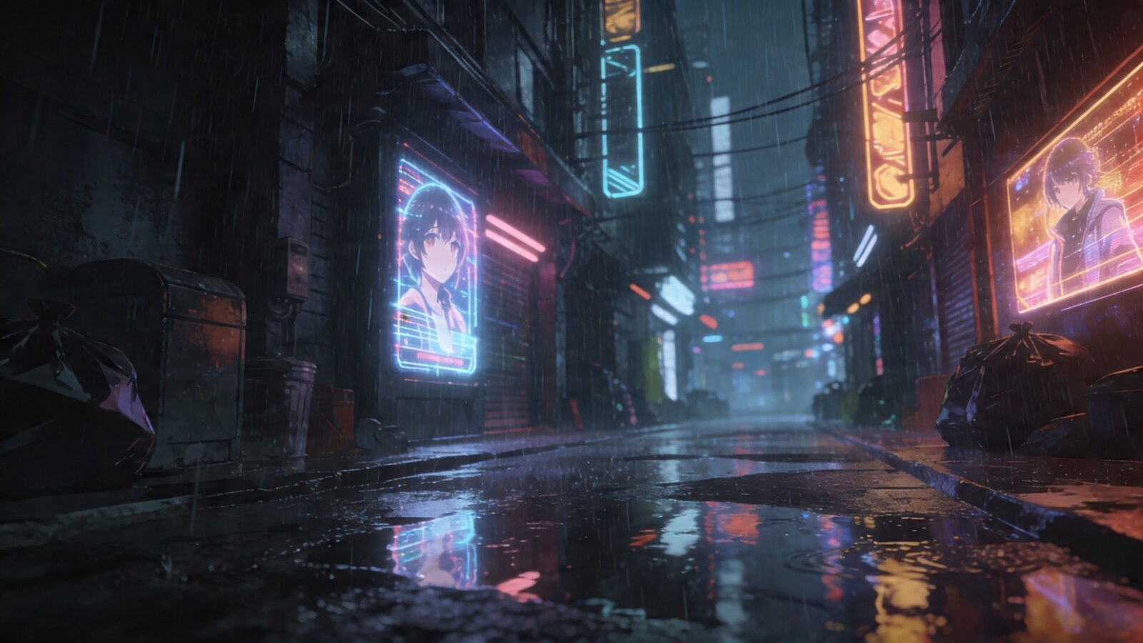 霓虹暗網記憶潛行者