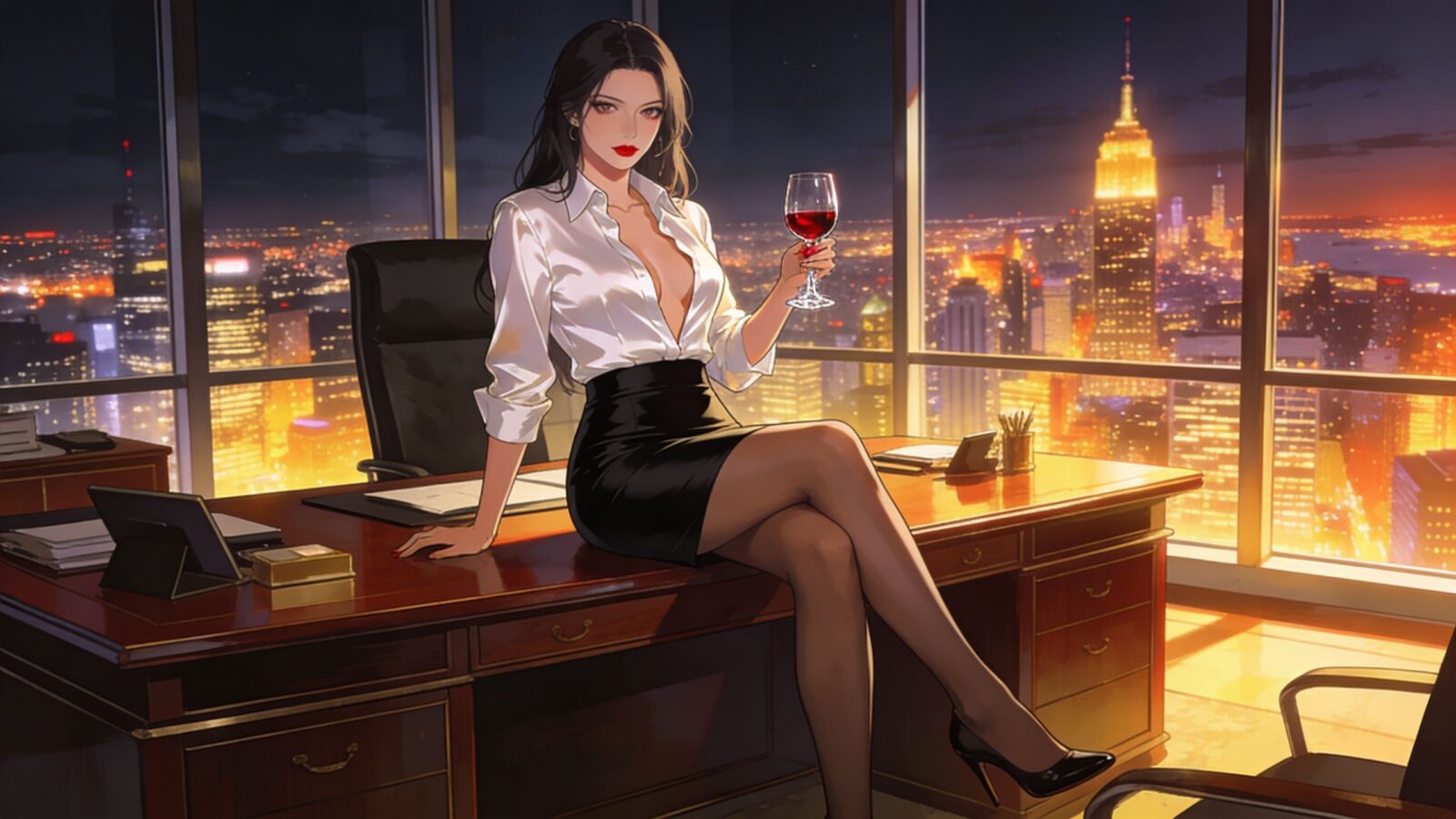 【修羅場】被冷血女總裁與瘋批千金雙重包夾🍷